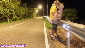 เสียวหี เย็ดตอนกลางคืน เย็ดข้างทาง เย็ดข้างถนน เย็ดกัน