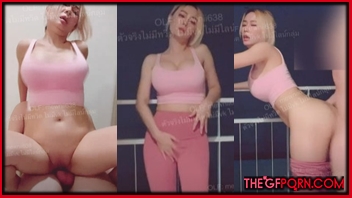 เย็ดโชว์ เย็ดแตกใน เย็ดสาวไทย เย็ดสาวอวบ เย็ดริมระเบียง